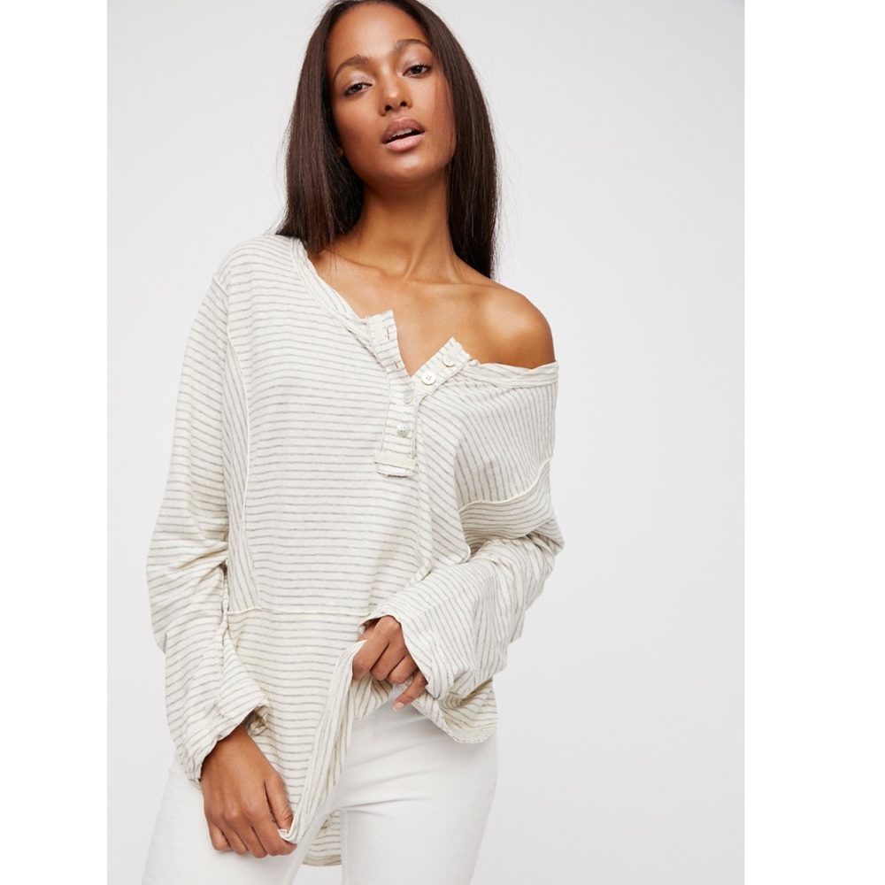 NWOT We The Free Hong Kong Tee in Natural